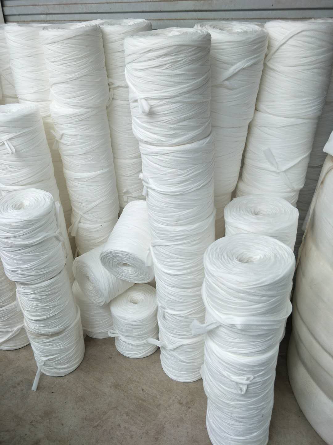 白色無紡布繩 白色無紡布繩